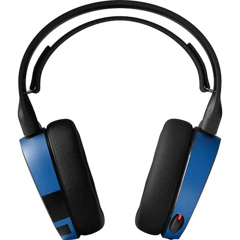 Black and Blue Arrows SteelSeries Arctis 3 Skin